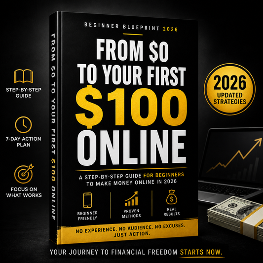 Make Your First $100 Online (Beginner Blueprint)